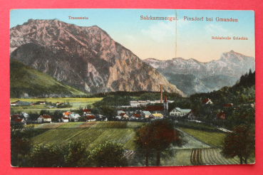 AK Pinsdorf bei Gmunden / 1915-1930 / Salzkammergut / Traunstein / Schlafende Griechin / Oberösterreich